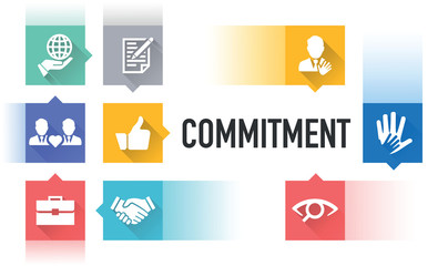 COMMITMENT ICON CONCEPT