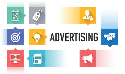 ADVERTISING ICON CONCEPT