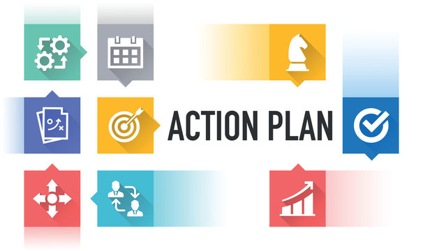 ACTION PLAN ICON CONCEPT