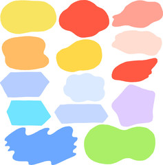 カラフルな見出し