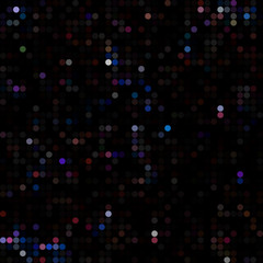 abstract vector colored round dots background