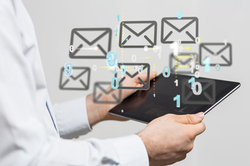 Mail Communication Connection message to mailing