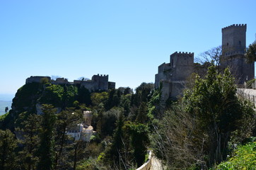 Medieval Castle in Erice, Italy