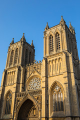 Fototapeta na wymiar Bristol Cathedral in England