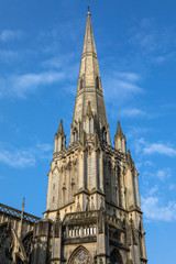 Fototapeta na wymiar St. Mary Redcliffe Church in Bristol