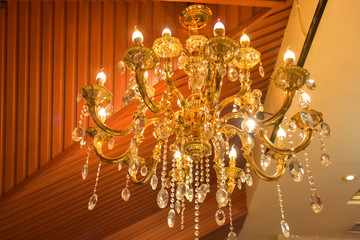 Indoor luxury lamps and ceilings
