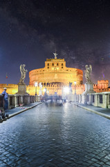Naklejka na ściany i meble Rome by night