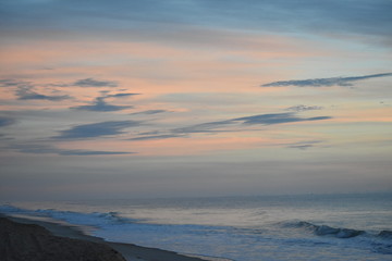 Fototapeta na wymiar seashore sunrise