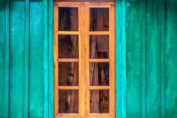 Obraz na płótnie Canvas The colorful Door in Nainital