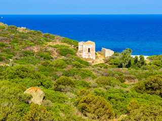 Fototapeta na wymiar Beautiful landscape in Sardinia, Italy