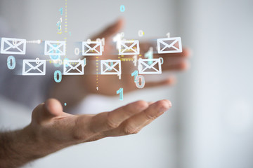 Mail Communication Connection message to mailing