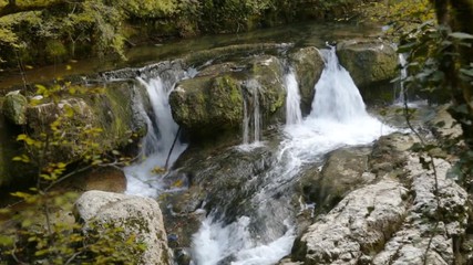 Waterfalls in Martvili Canyon, Georgia