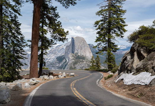 Road To Glacier Point