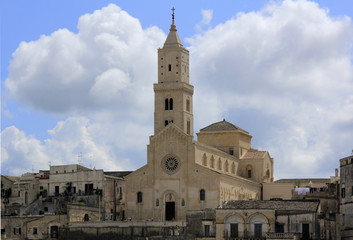 Fototapeta na wymiar Eglise à Matera