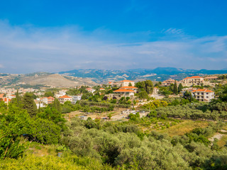 Fototapeta na wymiar View of Kousba, Lebanon