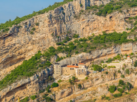 Hamatoura Monastery. Kousba, Lebanon