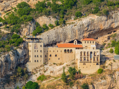 Hamatoura Monastery. Kousba, Lebanon