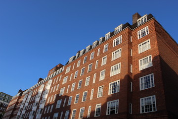 Londres, façades.