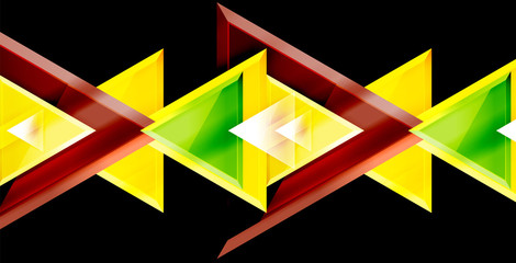 3d triangular vector minimal abstract background design, abstract poster geometric design