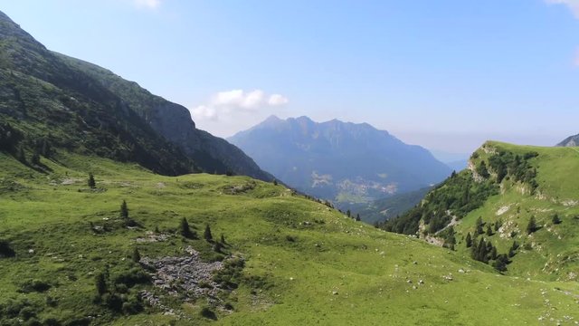 Drone video in montagna Orobie bergamasche 4k