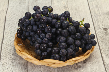 Fresh ripe sweet red grape