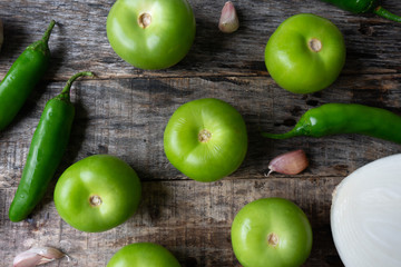 Mexican green sauce ingredients