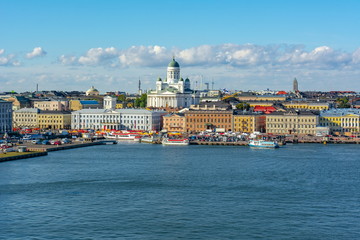 Obraz premium Helsinki cityscape with Helsinki Cathedral, Finland