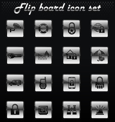 security icon set
