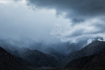 Storm Over the Mountains