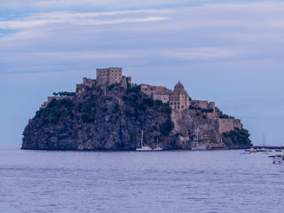 Fototapeta na wymiar Aragonese Castle, Island of Ischia, Italy