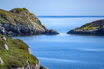 A beautiful bay on the Isle of Harris in the Outer Hebrides 