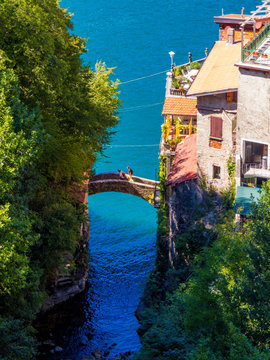 Nesso, Lake Of Como, Italy