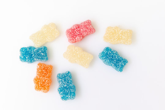 Gominolas de az&uacute;car osos de colores