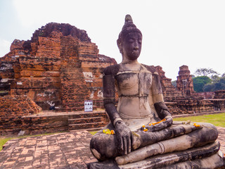 Wat Mahathat, Historic City of Ayutthaya, Thailand