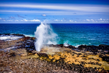 Ocean blowhole
