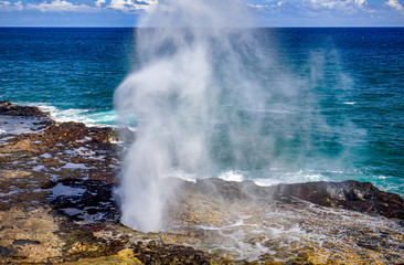 Kauai blow hole