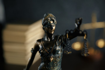 Lady justice, Themis, the statue of justice in heaven. lawyer court lawyer judge courtroom legal...