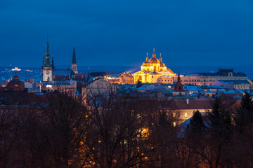 Fototapeta na wymiar Panorama of Olomouc