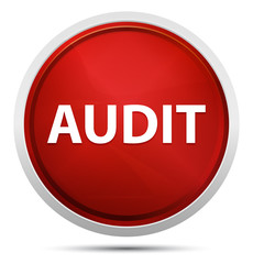 Audit Promo Red Round Button
