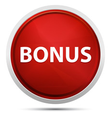 Bonus Promo Red Round Button