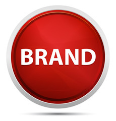 Brand Promo Red Round Button