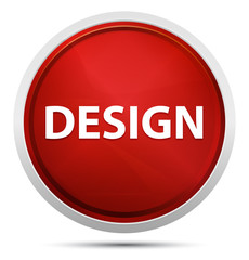 Design Promo Red Round Button
