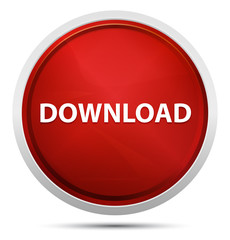 Download Promo Red Round Button