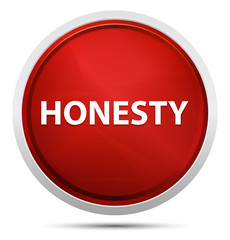 Honesty Promo Red Round Button