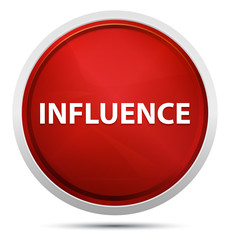 Influence Promo Red Round Button