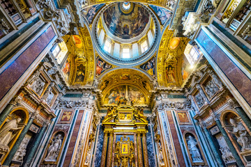Dome Altar Icon Basilica Santa Maria Maggiore Rome Italy