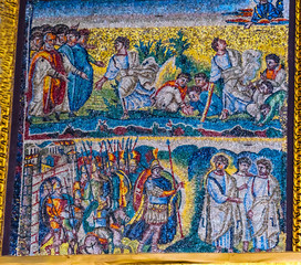Ancient Christian Mosaics Basilica Santa Maria Maggiore Rome Italy