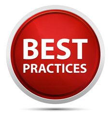 Best Practices Promo Red Round Button