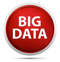 Big Data Promo Red Round Button