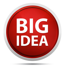Big Idea Promo Red Round Button